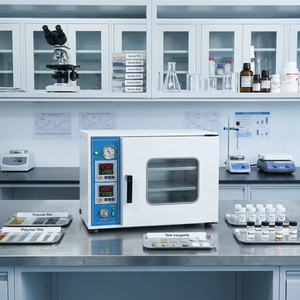 Four de séchage sous vide 25L 50L 90L 215L avec contrôle PID, chauffage indépendant, 250°C, pour laboratoire et usage industriel - Product Image 6