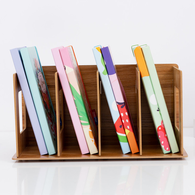 Customized Single-Tier Wood Wall-Mounted Modern CD/DVD/Record Storage Rack for Students Teachers Kids Adult