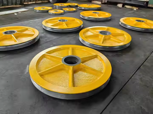 <span class=keywords><strong>Poulie</strong></span> de levage pour excavatrice, roue de <span class=keywords><strong>poulie</strong></span> à câble, grande <span class=keywords><strong>poulie</strong></span> d'entraînement - Product Image 3