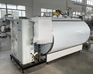 500L Vertical Milk Cooling Tank 1000L Horizontal Milk Storage Tank