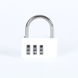 3 Digit Combination Padlock Zinc Alloy 35mm Width Resettable Travel <b>Lock</b> Backpack Cabinet Door Locker Use - Product Image 3