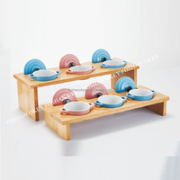 Présentoir alimentaire en bois, Présentoirs et supports de buffet, Présentoir à thé de l'après-midi, Grand présentoir à cupcakes, Présentoirs et supports de buffet