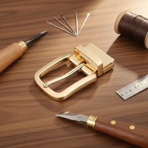 Hebilla de Cinturón Metálica con Logotipo Personalizado, Estilo Retro, Tendencia 2026, para Venta al por Mayor y Menor, Suministros para Fabricación de Cinturones de Moda - Product Image 6