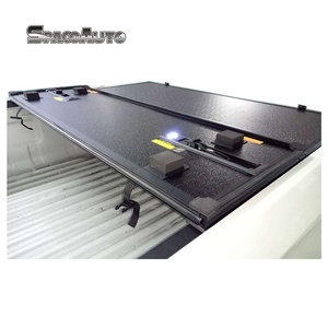 Difícil Tri Fold cubierta Tonneau para <span class=keywords><strong>Nissan</strong></span> <span class=keywords><strong>Navara</strong></span> <span class=keywords><strong>NP300</strong></span> doble cabina 2015 + - Product Image 5