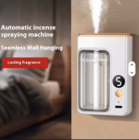 Humidificateur ultrasonique portable avec écran numérique, mural, alimenté par batterie, diffuseur d'huiles essentielles pures pour usage domestique