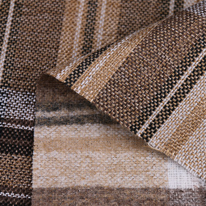 Couverture de table en polyester, tissu à carreaux, style lin, couverture de canapé, tissu à carreaux, 1 pièce, 100% - Product Image 6