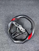 Accesorios Interiores para Mazda 3 6 CX-4 CX-5 RX-7, Volante de Cuero y Fibra de Carbono, Ajuste Personalizado para Modelos Mazda
