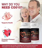 Capsules molles d'antioxydant Coenzyme Q10 Vitamines Complément nutritionnel