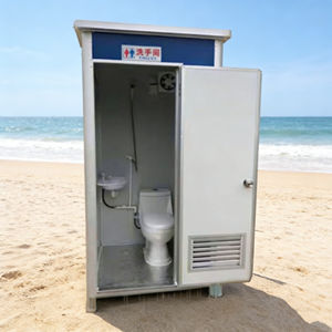 Toilettes portables à bas <span class=keywords><strong>prix</strong></span> et à faible coût, modernes et préfabriquées pour les salles de bain mobiles en plein air et le camping - Product Image 1