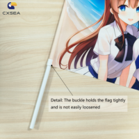Drapeaux d'extérieur personnalisables OEM, bannières d'équipes sportives en polyester durables et écologiques, impression numérique, vente chaude