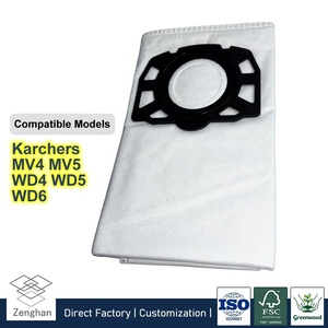 Sacs à poussière pour <span class=keywords><strong>aspirateur</strong></span> sec et humide Karcher MV4 MV5 <span class=keywords><strong>WD4</strong></span> WD5 WD6 - Pièces de rechange - Product Image 1