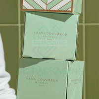 Caja de pastel de papel reciclado con impresión de logotipo personalizado, mini caja de pastel de queso con ventana transparente