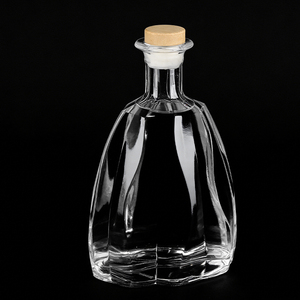 Botella de Vidrio Transparente de 750 ml, 700 ml, 70 cl, 1 Litro para Licor, Brandy, Ginebra, Ron, <span class=keywords><strong>Mezcal</strong></span>, Fabricada en China, en Venta, Garrafas De Vidro Para Licor - Product Image 2