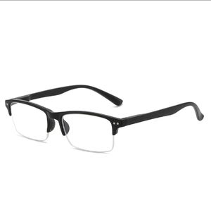 Gafas de lectura de medio Marco de alta definición, <span class=keywords><strong>lentes</strong></span> blancas, marcos negros/marrones/grises <span class=keywords><strong>para</strong></span> hombres, mujeres, ancianos, vendedores ambulantes, corredores - Product Image 1