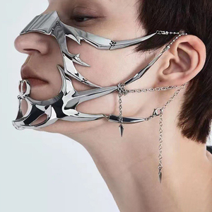 2023 ultima maschera facciale modellante in stile meccanico occidentale per la danza di Halloween Paty - Product Image 1