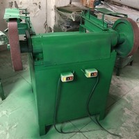 Ponceuse à bande verticale électrique à vitesse variable de qualité industrielle en oxyde d'aluminium 3KW à deux/trois roues MM2100A/2100B/2100C/3021A