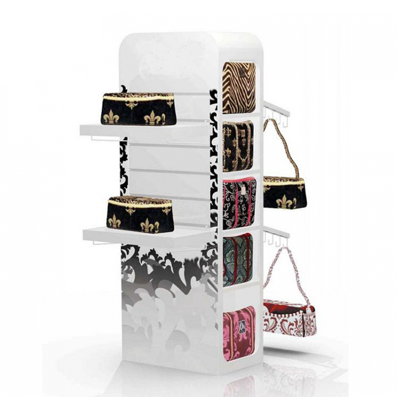 Apache Modern Light Duty Metal Handbag Display Stand Customizable for OEM for Store Display in Supermarkets — view 5