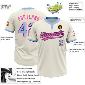 Camiseta de Softbol de Canadá, Personalizada, Cuello en V, Unisex, Transpirable, Absorbe la Humedad, Corte Atlético - Product Image 1