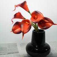 Vente chaude PU real touch fleurs artificielles calla lily à vendre