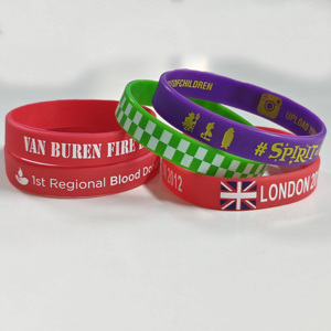Diseña tu Propia Pulsera de Silicona con Logotipo Personalizado, Pulseras de Silicona de Goma con Logotipo Personalizado - Product Image 2