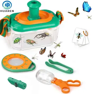 Strumento di cattura di fabbrica Net Butterfly Kids Explorer Set Kit Electric Bug Spider Catcher Insect for Children