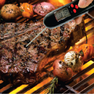 Hot Selling <b>Foldable</b> Probe Instant Read Thermometer Digital <b>BBQ</b> Food Thermometer Grill Meat Thermometer With LCD Display - Product Image 6