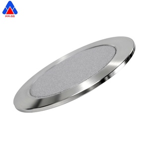 Factory Porous <b>Metal</b> Sintered Filter Cartridge Customize High Temperature Resistant titanium sintered powder <b>disc</b> filter - Product Image 4