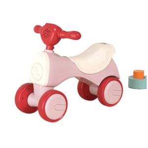 Correpasillos <span class=keywords><strong>de</strong></span> Buena Calidad para Bebé <span class=keywords><strong>de</strong></span> 4 Ruedas <span class=keywords><strong>Coche</strong></span> Deslizante para Niños con Barra <span class=keywords><strong>de</strong></span> Empuje Juguetes Montables para Niños - Product Image 1