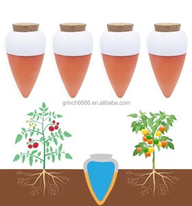Dispositif d'arrosage automatique pour plantes en terre cuite, globe d'arrosage en argile, <span class=keywords><strong>syst</strong></span>ème d'arrosage hebdomadaire pour plantes d'intérieur et d'extérieur - Product Image 5