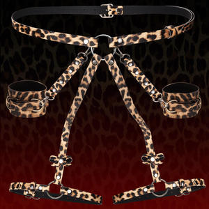 Jouets sexuels SM pour couples, accessoires érotiques alternatifs, ensemble de bondage, menottes, harnais de bondage BDSM, lingerie - Product Image 4