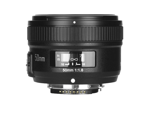 50mm YONGNUO YN50mm F1.8 50mm Camera Lens Large Aperture Auto/Manual Focus for Nikon DSLR Cameras