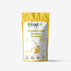 Poudre <span class=keywords><strong>de</strong></span> banane Aogubio Supply-Poudre <span class=keywords><strong>de</strong></span> banane lyophilisée, entièrement naturelle, sans sucre ajouté, mélange <span class=keywords><strong>de</strong></span> smoothie Poudre <span class=keywords><strong>de</strong></span> banane lyophilisée - Product Image 4