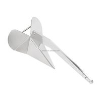 Accessoires marins au design moderne, pièces en acier inoxydable 316, ancre delta en acier inoxydable résistant à la corrosion pour bateau