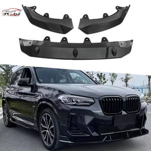 Für BMW X3 G01 LCI <span class=keywords><strong>M</strong></span> Sport X3 G01 Kunststoff Hochglanz-Schwarz Auto-Stoßstangen Frontlippen - Product Image 1