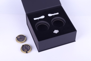 Custom Luxury <b>Black</b> Caviar <b>Gift</b> Packaging <b>Box</b> Can Put Ice Pack - Product Image 6