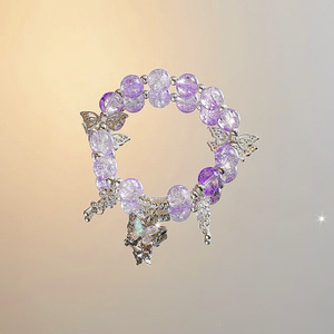 Bracciale ciondoli cuore stella cristallo INS Via Lattea, tendenza nicchia motivo <span class=keywords><strong>amore</strong></span>, gioielli moda donna compleanno. - Product Image 3