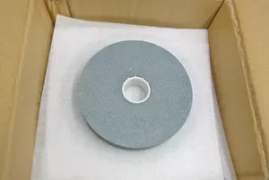 Rodas de moagem adesivas cerâmicas satc, grão de carboneto de silicone verde 6x1 polegadas