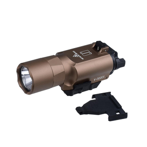 ไฟฉายสีดำ/น้ำตาล SF X300 Ultra X300U Scout Light 500 ลูเมน โหมดคงที่/โหมดชั่วขณะ ฐานยึด 20 มม. สำหรับการล่าสัตว์ - Product Image 2
