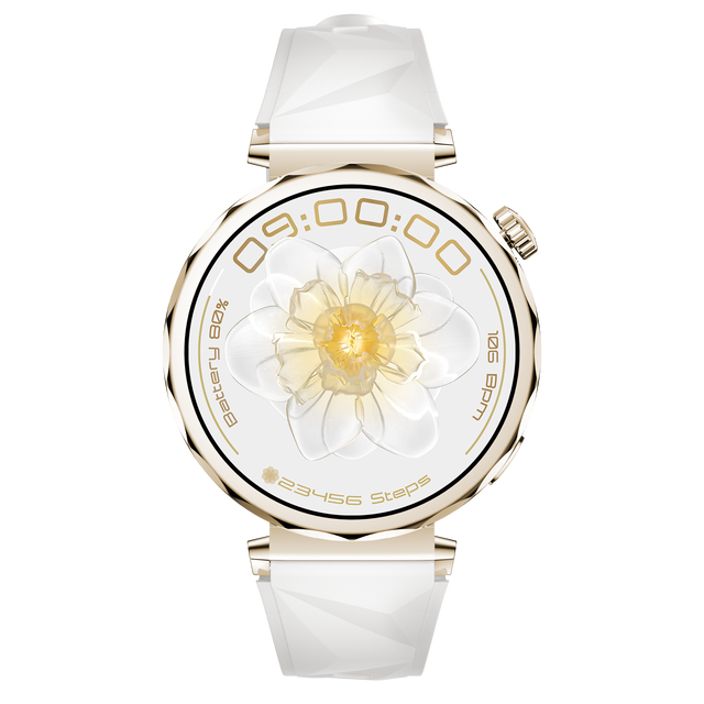 Women's 2025 New Fashion SmartWatch AM35 with Sleep Analysis Menstrual Cycle Tracking Ladies Female Smart Watches for Women