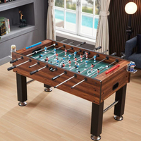 Table de football de table en bois robuste de 54 pouces pour adultes, idéale pour les jeux familiaux en intérieur (vente en gros)