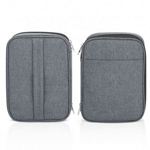 Sac de rangement portable étanche à double couche pour câbles de données, fabriqué en usine BSCI, sac organisateur d'accessoires électroniques de voyage personnalisé - Product Image 6