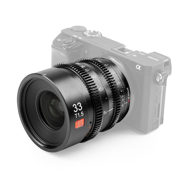 Viltrox 23mm 33mm 56mm T1.5 Professional Cine Lens Compact Solid Build Designed for Filmmaking Sony Lens E Mount Camera Len