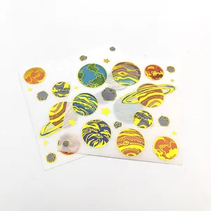 Adhesive Washi Paper Planner Sticker Sheet,Custom Vinyl Foiled Kiss Cut Stickers