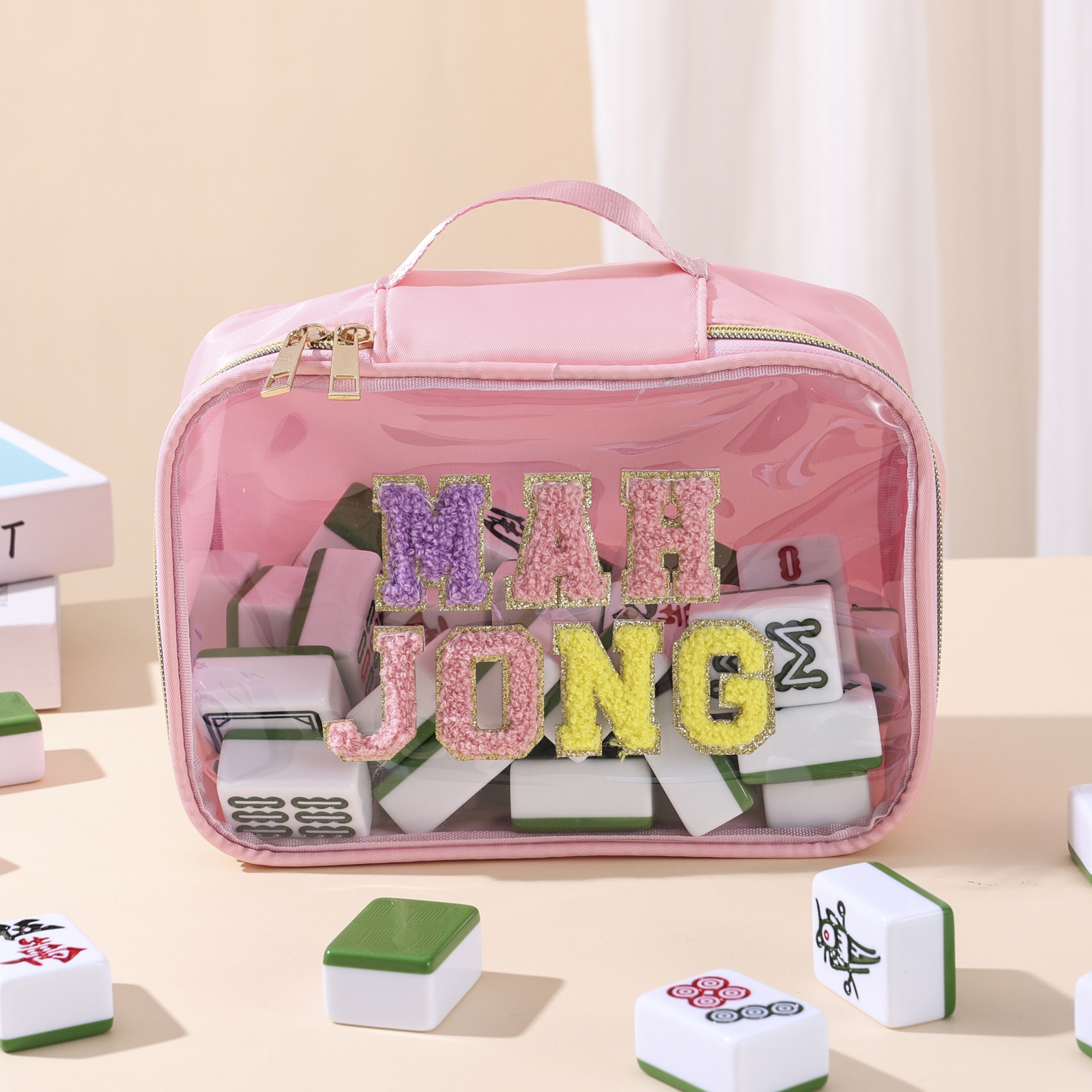 Mahjong pink