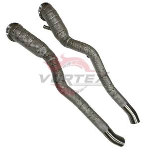 Colectores de Escape Largos de Acero Inoxidable Vortex 304 para Ferrari F12 6.3L V12 2012–2017 con Protector Térmico, Colector de Escape de Alto Rendimiento - Product Image 5