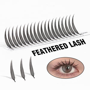 Nouvelle génération de cils en éventail de haute qualité faits à la main pour la marque Lash Tower Spire Lashes, cils doux en volume, cils manga cosplay, <span class=keywords><strong>pointes</strong></span> pré-faites - Product Image 5