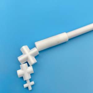 Rotor de Agitador Magnético de Laboratorio de PTFE, Forma de Flor de Ciruelo, Torx, Octagonal, en Forma de Sol - Product Image 5