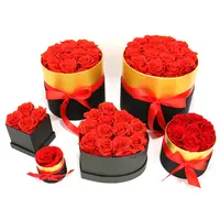 Nieuwe Producten Ideeën 2022 Eeuwige Rose In Doos Bewaard Real Rose Bloemen Met Box Set Best Gift Moederdag romantische Valentijnsdag
