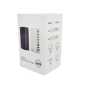 <span class=keywords><strong>Cargador</strong></span> Multi-Puerto de Nitruro de Galio de 268W, <span class=keywords><strong>Cargador</strong></span> de Alta Potencia PD de 240W, <span class=keywords><strong>Cargador</strong></span> de Escritorio Multifunción para <span class=keywords><strong>Apple</strong></span> y Samsung - Product Image 5