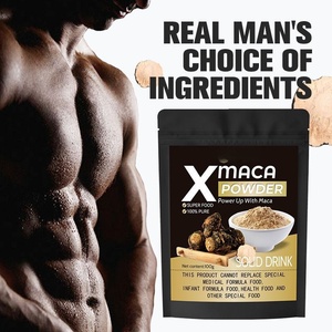 Poudre de Maca pour la Vitalité Masculine, Extrait Herbal avec Protéines et Vitamines pour Hommes, Aphrodisiaque Maca Pour Homme, Dissolution Instantanée - Product Image 1